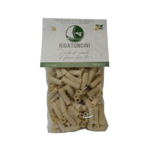 Organic Russello Durum Wheat Rigatoncini Pasta