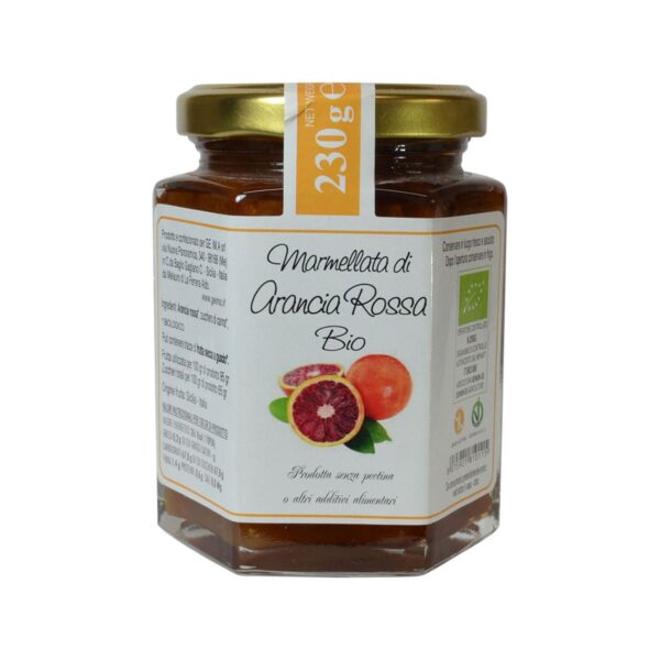 Organic Red Orange Marmalade
